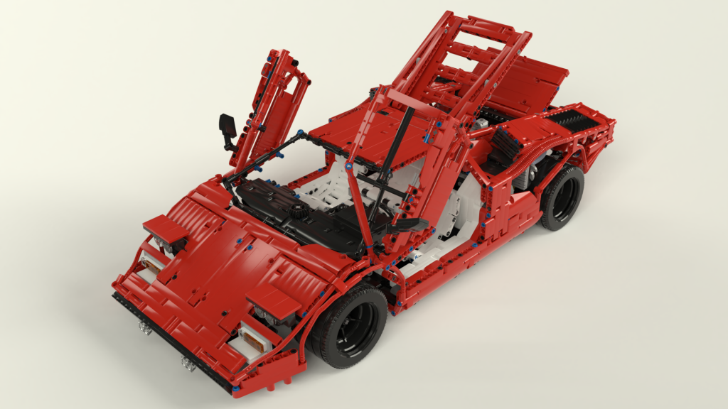 lamborghini countach lego set